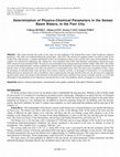 Research paper thumbnail of Determination of Physico-Chemical Parameters in the Seman Basin Waters, In the Fieri City