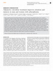 Research paper thumbnail of Adjunctive raloxifene treatment improves attention and memory in men and women with schizophrenia