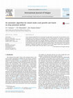 Research paper thumbnail of An automatic algorithm for mixed mode crack growth rate based on drop potential method