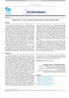 Research paper thumbnail of Clinimetrics: A core outcome measurement set for low back pain