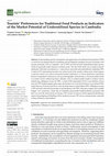 Research paper thumbnail of Tourists’ Preferences for Traditional Food Products as Indicators of the Market Potential of Underutilised Species in Cambodia