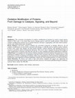 Research paper thumbnail of Oxidative Modification of Proteins: From Damage to Catalysis, Signaling, and Beyond