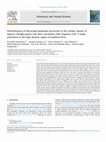 Research paper thumbnail of Determination of Sarcocystis lamacanis microcysts in the cardiac muscle of alpacas (Vicugna pacos) and their correlation with troponin cTnI. A study performed in the high Andean region of southern Peru