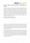 Research paper thumbnail of Creoles in Nicaragua: territorial demarcation, self-determination and resistance