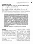 Research paper thumbnail of Metatranscriptomic analyses of chlorophototrophs of a hot-spring microbial mat