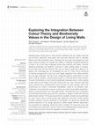 Research paper thumbnail of Exploring the Integration Between Colour Theory and Biodiversity Values in the Design of Living Walls