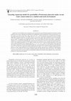 Research paper thumbnail of Assessing Aquacrop model for pearlmillet (Pennisetum glaucum) under in-situ water conservation in a rainfed semi-arid environment