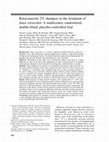 Research paper thumbnail of Ketoconazole 2% shampoo in the treatment of tinea versicolor: A multicenter, randomized, double-blind, placebo-controlled trial