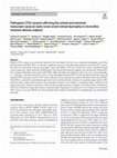 Research paper thumbnail of Pathogenic STX3 variants affecting the retinal and intestinal transcripts cause an early-onset severe retinal dystrophy in microvillus inclusion disease subjects