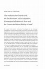 Research paper thumbnail of »Die medizinischen Gründe sind, wie Sie alle wissen, höchst subjektiv«. Schwangerschaftsabbruch, Ärzte und der Prozess des Nation-Building in Israel