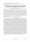 Research paper thumbnail of Petrographic Study of the Sandstones of Eze-Aku Formation (Turonian) in Abaomege, Southern Benue Trough, Nigeria