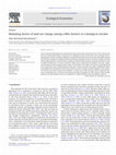 Research paper thumbnail of Mediating factors of land use change among coffee farmers in a biological corridor