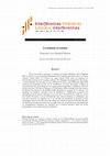 Research paper thumbnail of La mimèsis en tension. Entretien avec Raphaël Baroni