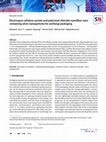 Research paper thumbnail of Electrospun cellulose acetate and poly(vinyl chloride) nanofiber mats containing silver nanoparticles for antifungi packaging