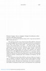 Research paper thumbnail of Review of Eleonora Canepari. Stare in compagnia: Strategie di inurbamento e forme associative nella Roma del Seicento. Studi di storia 2. Soveria Mannelli: Rubbettino Editore, 2007. 212 pp. tbls. illus. bibl. €12. ISBN: 978–88–498–2167–3