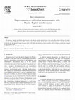 Research paper thumbnail of Improvements on calibration measurements with a Martin–Puplett interferometer