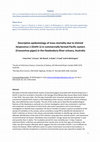 Research paper thumbnail of Descriptive epidemiology of mass mortality due to Ostreid herpesvirus-1 (OsHV-1) in commercially farmed Pacific oysters (Crassostrea gigas) in the Hawkesbury River estuary, Australia