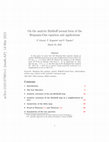 Research paper thumbnail of On the analytic Birkhoff normal form of the Benjamin–Ono equation and applications