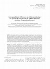 Research paper thumbnail of Inter-population differences in otolith morphology are genetically encoded in the killifish Aphanius fasciatus (Cyprinodontiformes)