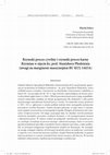 Research paper thumbnail of Rzymski proces cywilny i rzymski proces karny w ujęciu ks. prof. Stanisława Płodzienia  (uwagi na marginesie maszynopisu BU KUL 1443A)