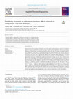 Research paper thumbnail of Smoldering propensity in upholstered furniture: Effects of mock-up configuration and foam thickness