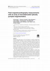 Research paper thumbnail of Fetal magnetocardiography measurements with an array of microfabricated optically pumped magnetometers