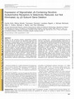 Research paper thumbnail of Expression of Nigrostriatal α6-Containing Nicotinic Acetylcholine Receptors Is Selectively Reduced, but Not Eliminated, by β3 Subunit Gene Deletion