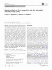 Research paper thumbnail of Biogenic synthesis of silver nanoparticles and evaluation of physical and antimicrobial properties of Ag/PVA/starch nanocomposites hydrogel membranes for wound dressing application