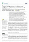 Research paper thumbnail of Unleashing the Importance of TQM and Knowledge Management for Organizational Sustainability in the Age of Circular Economy