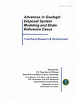 Research paper thumbnail of Advances in Geologic Disposal System Modeling and Shale Reference Cases