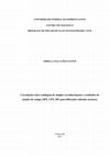 Research paper thumbnail of Estudo de correlações entre sondagens SPT e resultados de ensaios de penetração contínua PD e CPT para diferentes subsolos arenosos