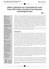 Research paper thumbnail of ἐλθέτω ἡ βασιλεία σου: Interpreting the Lord’s Prayer (Mt 6:10a) in the light of Ewe-Ghanaian eschatological vision