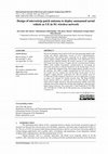 Research paper thumbnail of Design of microstrip patch antenna to deploy unmanned aerial vehicle as UE in 5G wireless network