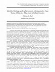 Research paper thumbnail of Identity, heritage and achievement: Comparative case study of effective education in Indian country