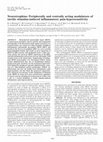 Research paper thumbnail of Neurotrophins: Peripherally and centrally acting modulators of tactile stimulus-induced inflammatory pain hypersensitivity