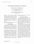 Research paper thumbnail of FEKO simulation of multi-resonant low-profile PIFA