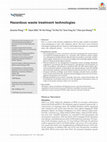 Research paper thumbnail of Hazardous waste treatment technologies