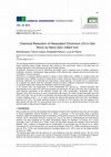 Research paper thumbnail of Optimization of hexavalent chromium (Cr(VI)) reduction by granulated nano zero-valent iron (nZVI)