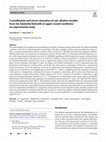 Research paper thumbnail of Crystallisation and zircon saturation of calc-alkaline tonalite from the Adamello Batholith at upper crustal conditions: an experimental study