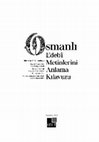 Research paper thumbnail of Fesahat ve Belagat: Osmanlı Edebi Metinlerini Anlama Kılavuzu