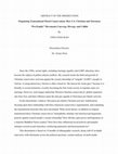 Research paper thumbnail of Organizing transnational moral conservatism: how U.S. christian and Taiwanese "pro-family" movements converge, diverge, and collide