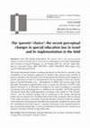 Research paper thumbnail of Special Education Law in Israel