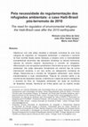 Research paper thumbnail of Pela necessidade da regulamentação dos Refugiados Ambientais: O caso Haiti-Brasil pós-terremoto de 2010