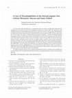 Research paper thumbnail of A Case of Thrombophlebitis of the Internal Jugular Vein without Metastatic Abscess and Septic Emboli