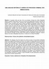 Research paper thumbnail of Uma análise histórica e jurídica do processo criminal dos irmãos Naves