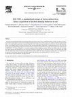 Research paper thumbnail of IDN 5082, a standardized extract of Salvia miltiorrhiza, delays acquisition of alcohol drinking behavior in rats