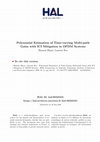 Research paper thumbnail of Polynomial Estimation of Time-Varying Multipath Gains With Intercarrier Interference Mitigation in OFDM Systems