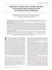 Research paper thumbnail of Application of Support Vector Machine Classifiers to Preoperative Risk Stratification With Myocardial Perfusion Scintigraphy