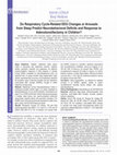 Research paper thumbnail of Do Respiratory Cycle-Related EEG Changes or Arousals from Sleep Predict Neurobehavioral Deficits and Response to Adenotonsillectomy in Children?