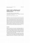 Research paper thumbnail of Plecoptera response to acidification in several headwater streams in the Vosges Mountains (northeastern France)